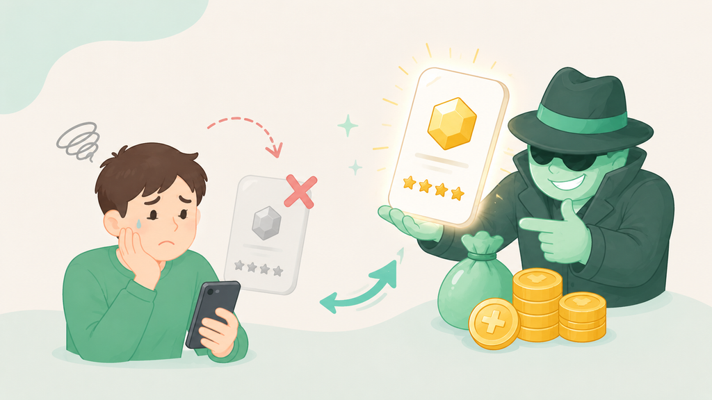 不的中後に追加料金を求められる